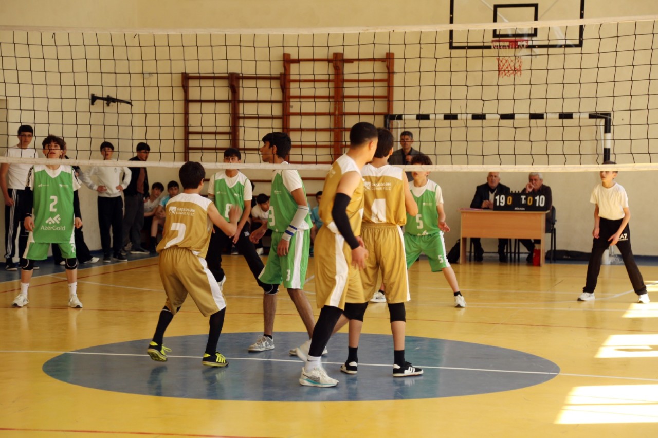 Daşkəsən şəhidlərinin xatirəsinə həsr olunan voleybol birinciliyi keçirildi - FOTOLAR